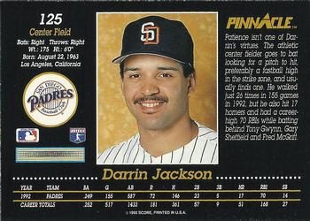 Darrin Jackson  baseball card collectible - Main Image 2