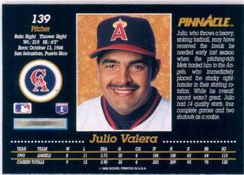 Julio Valera  baseball card collectible - Main Image 2