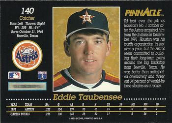 Eddie Taubensee  baseball card collectible - Main Image 2