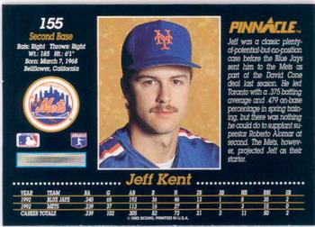 Jeff Kent  baseball card collectible - Main Image 2