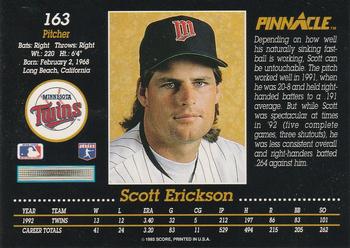 Scott Erickson  baseball card collectible - Main Image 2