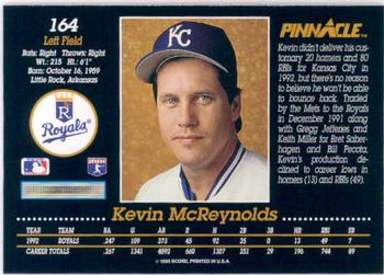 Kevin McReynolds  baseball card collectible - Main Image 2