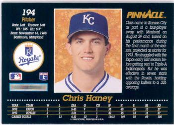 Chris Haney  baseball card collectible - Main Image 2