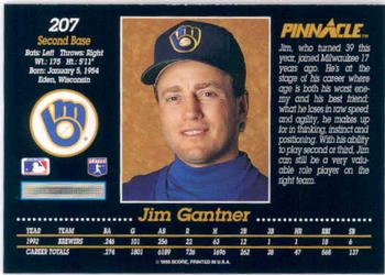 Jim Gantner  baseball card collectible - Main Image 2