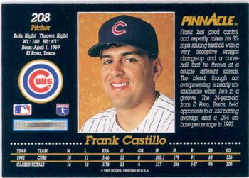 Frank Castillo  baseball card collectible - Main Image 2