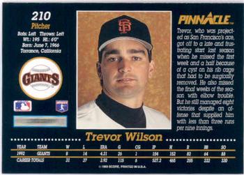 Trevor Wilson  baseball card collectible - Main Image 2