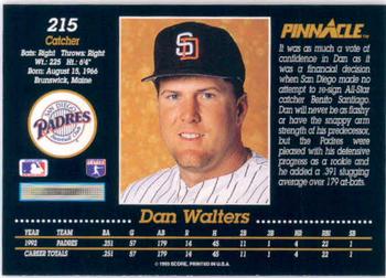 Dan Walters  baseball card collectible - Main Image 2