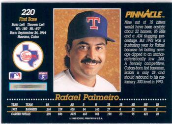 Rafael Palmeiro  baseball card collectible - Main Image 2