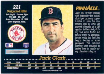 Jack Clark  baseball card collectible - Main Image 2