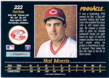Hal Morris  baseball card collectible - Main Image 2