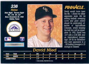 David Nied  baseball card collectible - Main Image 2