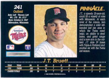 J.T. Bruett  baseball card collectible - Main Image 2