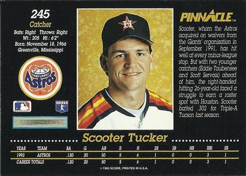 Scooter Tucker  baseball card collectible - Main Image 2