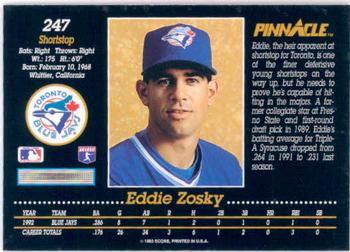 Eddie Zosky  baseball card collectible - Main Image 2