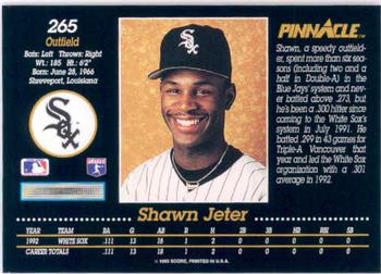 Shawn Jeter  baseball card collectible - Main Image 2