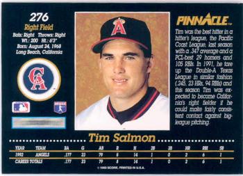 Tim Salmon  baseball card collectible - Main Image 2
