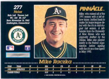 Mike Raczka  baseball card collectible - Main Image 2