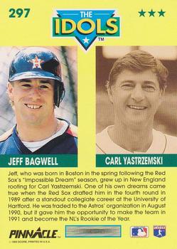 Jeff Bagwell / Carl Yastrzemski  baseball card collectible - Main Image 2