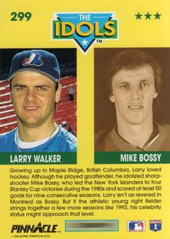 Larry Walker / Mike Bossy  baseball card collectible - Main Image 2