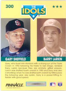 Gary Sheffield / Barry Larkin  baseball card collectible - Main Image 2