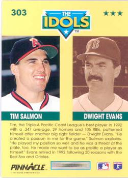 Tim Salmon / Dwight Evans  baseball card collectible - Main Image 2