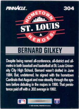 Bernard Gilkey  baseball card collectible - Main Image 2