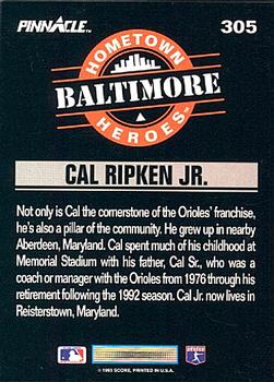 Cal Ripken Jr.  baseball card collectible - Main Image 2