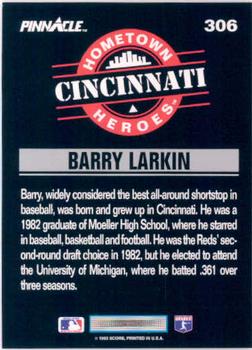 Barry Larkin  baseball card collectible - Main Image 2