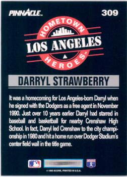 Darryl Strawberry  baseball card collectible - Main Image 2