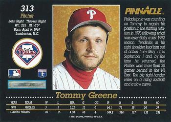 Tommy Greene  baseball card collectible - Main Image 2