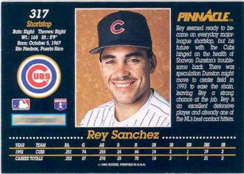 Rey Sanchez  baseball card collectible - Main Image 2