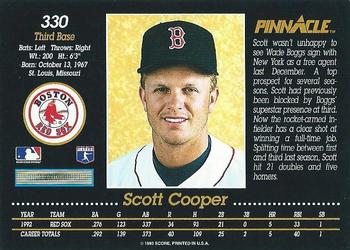 Scott Cooper  baseball card collectible - Main Image 2
