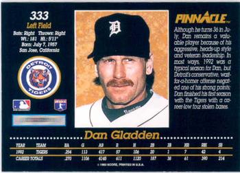 Dan Gladden  baseball card collectible - Main Image 2