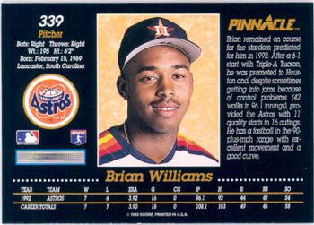 Brian Williams  baseball card collectible - Main Image 2