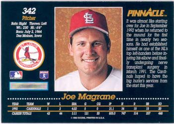 Joe Magrane  baseball card collectible - Main Image 2
