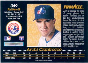 Archi Cianfrocco  baseball card collectible - Main Image 2
