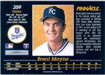Brent Mayne  baseball card collectible - Main Image 2