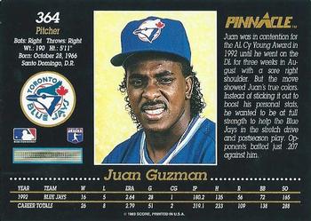 Juan Guzman  baseball card collectible - Main Image 2