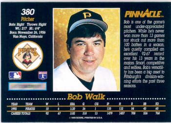 Bob Walk  baseball card collectible - Main Image 2