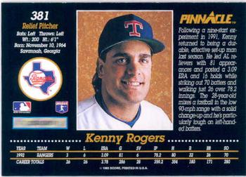 Kenny Rogers  baseball card collectible - Main Image 2