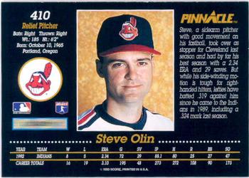 Steve Olin  baseball card collectible - Main Image 2