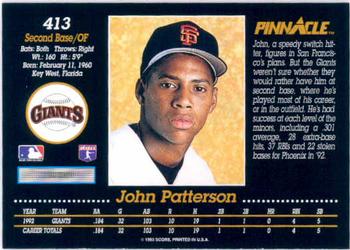 John Patterson  baseball card collectible - Main Image 2