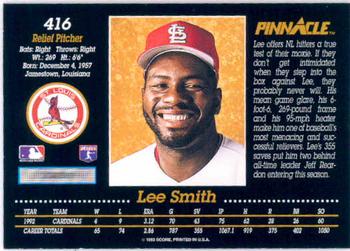 Lee Smith  baseball card collectible - Main Image 2