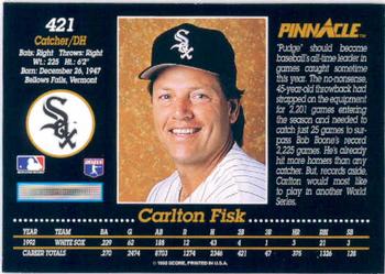 Carlton Fisk  baseball card collectible - Main Image 2