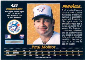 Paul Molitor  baseball card collectible - Main Image 2