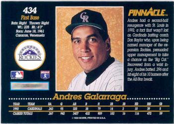 Andres Galarraga  baseball card collectible - Main Image 2