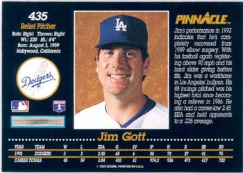 Jim Gott  baseball card collectible - Main Image 2