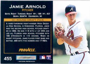 Jamie Arnold  baseball card collectible - Main Image 2