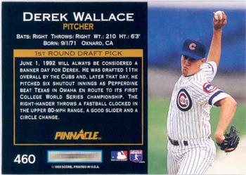 Derek Wallace  baseball card collectible - Main Image 2