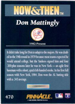 Don Mattingly  baseball card collectible - Main Image 2